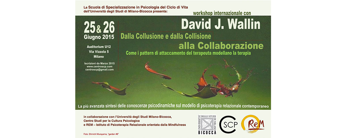 Workshop Internazionale con David Wallin - Istituto Rem
