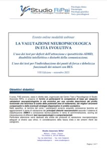 valutazione neuropsicologica